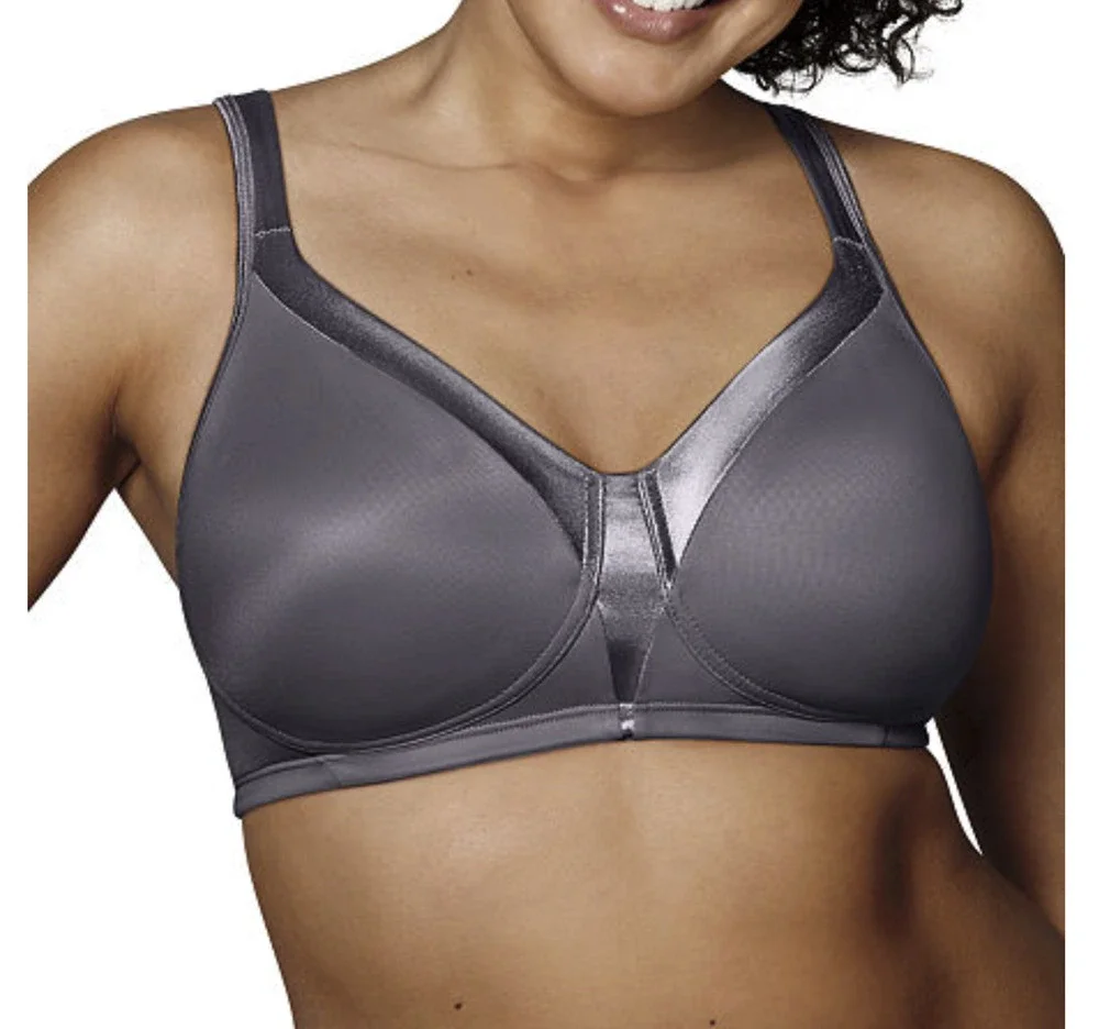 Playtex 18 Hour Silky Soft Smoothing Cool & Breathable Bra Private Jet Size 42DD